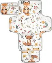 Reusable Baby Pee Pads with Tissue Pocket Changing Pads for Changing Table Infant Travel Station Kit