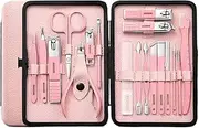 lskdnrufh Nail Clipper Set Renovation Foot Kit Sharp Scissors Nail Clippers Set Men's Nail Clippers Home Nail Kit Original Manicure Set(Pink)