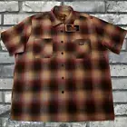 FB COUNTY WOOL SHIRT OLD SCHOOL OG LOWRIDER CHICANO BIKER FLANNEL