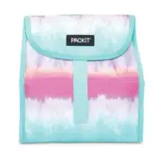Packit Freezable Lunch Bag Sack Pack It Tie Dye Sorbet Foldable Zipper