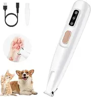 Mcbazel Pet Micro Precision Trimmer, Dog Paw Trimmer with Low Noise, Waterproof, Rechargeable & LED Light for Multifunctional Grooming on Ears, Eyes, Paws for Dogs and Cats