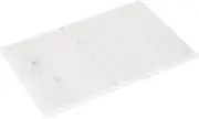 Argon Tableware Marble Chopping Board - 30 x 20cm - White - Rectangle Cutting Board Solid Worktop Protector Mat Serving Platter for Slicing Vegetables, Cutting Meat, Meal Preparation