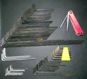 Allen Wrench Set of 78 Hex Keys - Excellent Condition