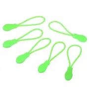 Zipper Pulls Replacement 20pcs Extension Cord Handle Fix Tag Extender Head Green