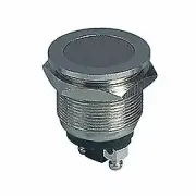 SPST NORMALLY OPEN PUSH BUTTON SWITCH - METAL