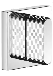 Dornbracht CL.1 3/4" Cascade Volume Control Knob Clockwise Open, Polished Chrome