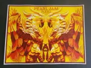 PEARL JAM Melbourne event Poster NOV 18 2024 Ben Frost