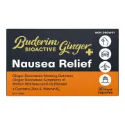 Buderim Ginger BioActive Ginger+ Nausea Relief