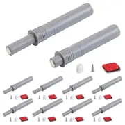 Push to Open Cabinet Hardware 10Pack Push Latch & Lock for Hidden Door Touch Latches and Catch Push Short