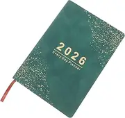Uonlytech Daily Schedule Planner: 2026 Calendar Book Academic Diary with Monthly and Weekly Views for Teachers Students and Professionals A5 Size