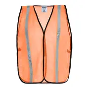 BULK Emergency Preparedness Orange Safety Vests 10 pack or 50 pack