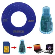 USB SIM Card Reader Copy/Cloner Kit SIM Card Reader GSM CDMA SMS Backup + Z1BK_