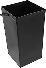 Cabilock Trash Can Inside Bucket Utility Bucket for Garden Bathroom Waste Baskets Heavy Duty Bucket for Garden Square Utility Bucket Compost Bin for Bedroom Mop Buckets Plastic Black