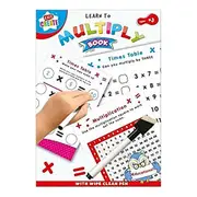 Kids Create Wipe Clean Book Learn To Multiply Ages 5+