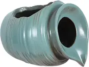 Outdoor Water Feature Ceramic Jar Fountain Solar Pond Fountain Decor Landscape Decor for Balcony Patio