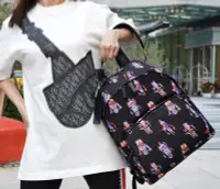 在飛比找Yahoo!奇摩拍賣優惠-Prada 2VZ066 Backpack 機器人 超纖後背