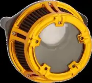 Arlen Ness Method Clear Series Air Filter Gold Harley Breakout 13-15