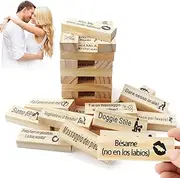 Audasi Stacking Game Made of Wooden Blocks Italy