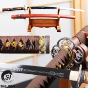 battle ready Japanese samurai katana sword firedragon engraved 1095 carbon steel