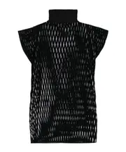 Turtleneck Blouse FR38 Black
