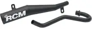 DG Performance 83-85 Honda ATC200X DG RCM Black Steel Full Exhaust 04-2108