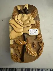 Hand Made Rosé Wooden Jewelry Puzzle Box