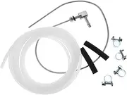 SOESFOUFU 1 Set Automotive Pickup Tube Kit Compatible with Parking Heater Tank Applications Includes Hose and Clips for Versatile Use Cars and Boats