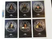 2001 Inkworks Lara Croft Tomb Raider #Q1-Q6 Quest Foil Chase Set + Promo BL1