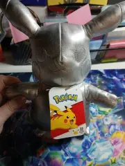 Pikachu Silver Plush 25th Anniversary