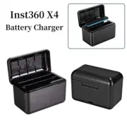 Dual-Channel Battery Charging Case Charger Box for insta360 X4 Camera Battery