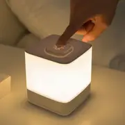 LED Night Light Charging Nightstand Light Table Touch Lamp Small Bedside Lamp
