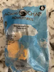 CHOW'S TRASH CAN COLLISION toy #6 JACKIE CHAN ADVENTURES WB Kids BK (2000) NIOP