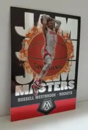2019-20 Panini Mosaic Jam Masters #5 Russell Westbrook Houston Rockets