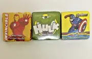 IRON MAN HULK CAPTAIN AMERICA Lot of 3 Magic Towels 100% Cotton 11.75" X 11.75"