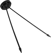 Mini Flag Stand Holder Durable Base for Office Outdoor Use Easy to Carry Reliable Flagpole Holder for Decorations Meetings and Parties
