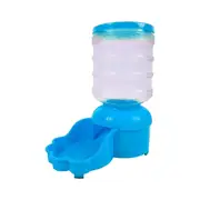Pet Basic Blue Gravity Fed Food Dispenser, Control Portions, 27cm x 23cm x 13cm