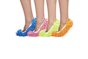 2 Pairs Foot Mop Cleaner Lazy Floor Dusting Shoe Slipper Cover Polishing Clean