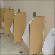 Urinal Screen Toilet Partition,Wall-Mounted Men's Urinal Privacy Screen,Commercial Public Toilets Urinal Screen Toilet Partition,for Public Space/Bathroom/Hotel(4pcs)
