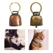 Dog Cat Collar Bell Loud Bell Vintage Cattle Farm Animal Loud Bell Pet Bell
