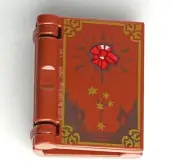 NEW LEGO - Figure Accessory - Book (Modern) Red Crystal Reddish Brown x1 - 71042