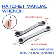 1PC Ratchet Manual Wrench Air-Conditioning Refrigeration/Valve Wrench Tool