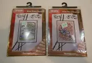 Design Works Crafts Beauty & Courage Counted Cross Stitch 4 1/2 x 6 1/4 size