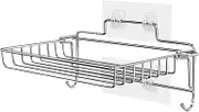 Qzdtue Multi-tier bathroom shelf, space-saving storage rack, bathroom cabinet solution, wall-mounted bathroom shelf for bathroom laundry room shower room toilet kitchen