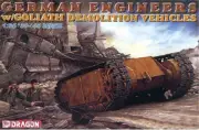 Model Kit Assembly Crew Military Tank Dragon German Engineers