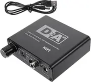 OSALADI Optical to Analog Audio Converter for Tv Speakers Digital to Analog Audio Compact Design Easy to Use for Compatible Tvs Stereos Random Style