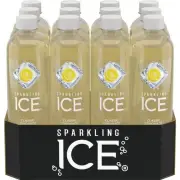 Sparkling Ice 17 Oz. Sparkling Water, Classic Lemonade 622322 Pack of 12