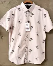 Denim & Flower Ricky Singh Eco Ecoconscious Man's Shir Small NEW
