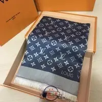 在飛比找Yahoo!奇摩拍賣優惠-【凱莉二手】LV 牛仔藍 單寧 MONOGRAM 雙面 lo