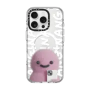 iPhone 16 Pro Clear Case MagSafe Compatible Nang Dinosaurs and Phones