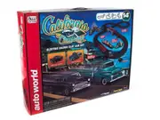 AUTO WORLD 14' CALIFORNIA CRUISING "THE PACIFIC COAST HIGHWAY" SLOT RACE SET HO SCALE